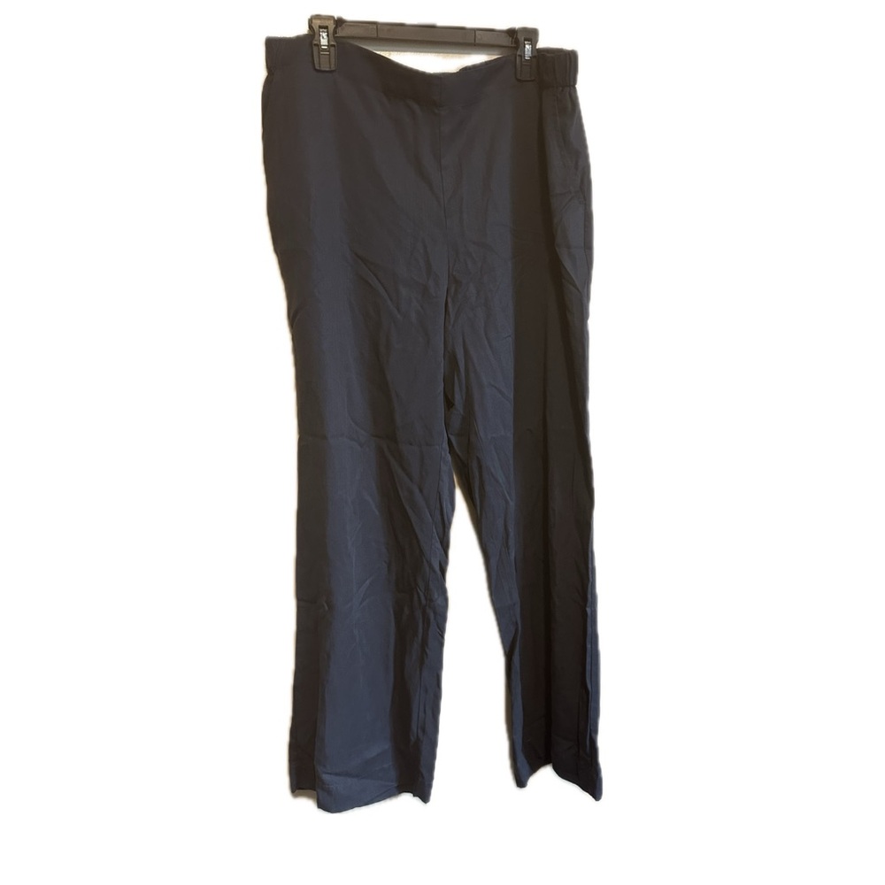 J.Jill Pure Jill Slate Blue Pull-On Trouser Pants TENCEL 
Size: Large NWT